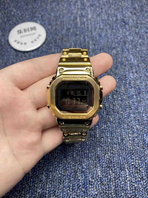 卡西欧【热卖推荐】g-shock 小金块 小金表 小金砖,金色gmw-b5000d