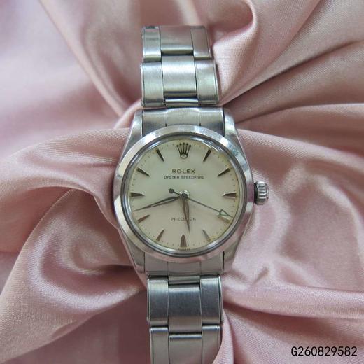 二手8新古董劳力士上世纪60年代speedking6421手动机械腕表30mm