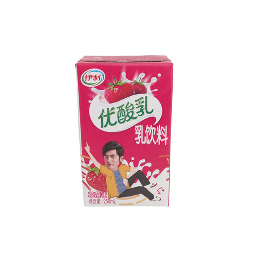 伊利优酸乳乳饮料250ml(草莓味)