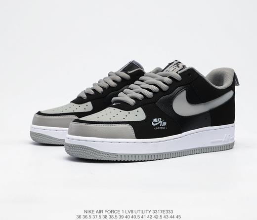 耐克nikeairforce1low影子灰空军一号低帮百搭休闲运动板鞋