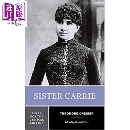 【中商原版】sister carrie 英文原版 嘉莉妹妹 theodore dreiser