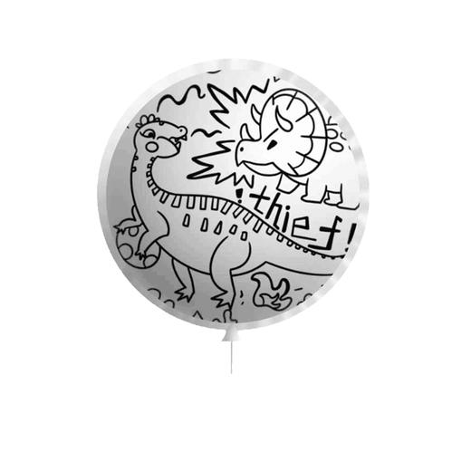 涂鸦恐龙气球