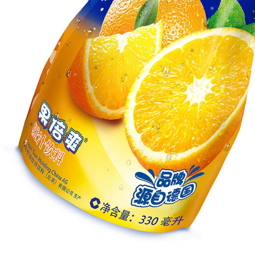 果倍爽caprisun橙汁饮料330ml15包