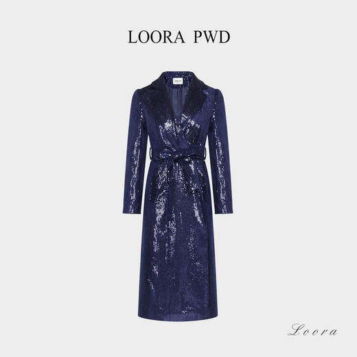 loorapwd罗拉密码时装品牌女装原创设计大衣wz20b064y