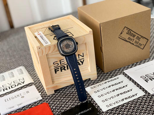 七个星期五 sevenfriday t系列腕表 原装miyota自动机械机芯 配限量版