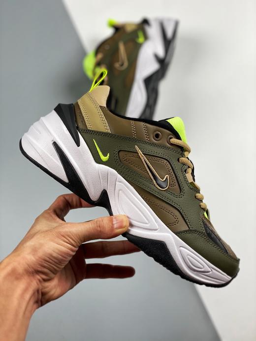 男女鞋nikem2ktekno军绿运动跑鞋m2k