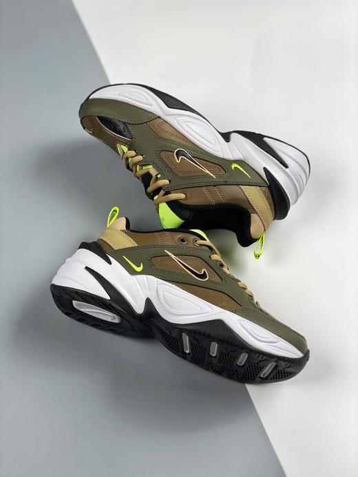 男女鞋nikem2ktekno军绿运动跑鞋m2k