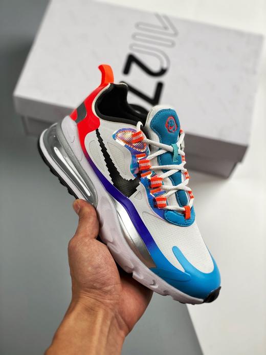 女鞋airmax270react电玩英雄联盟蓝白红休闲运动鞋max270瑞亚