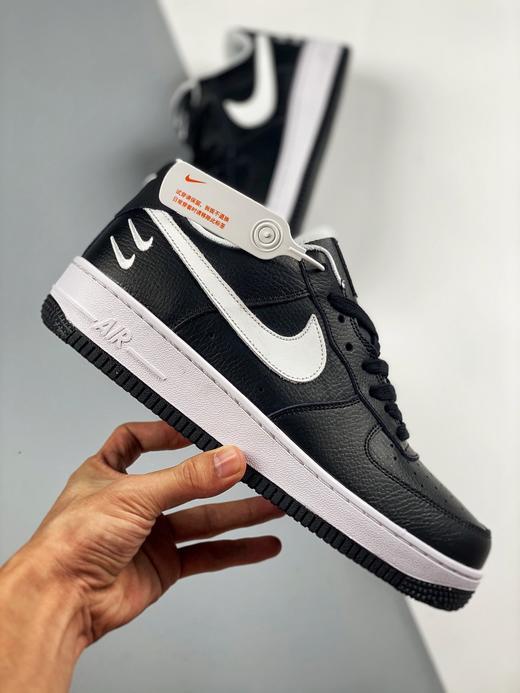 男女鞋 nike air force 1 low 双勾黑空军板鞋 空军低帮