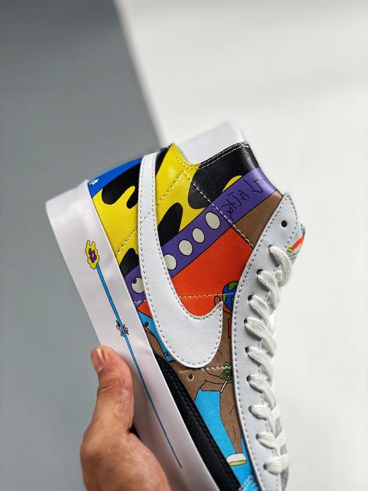 男女鞋ruohanwangxnikeblazermid77flyleatherqs涂鸦板鞋开拓者高帮