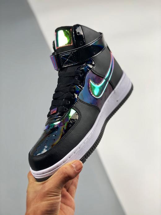 男鞋nikeairforce1hilxgoodgame电玩英雄联盟炫彩镭射休闲板鞋空军