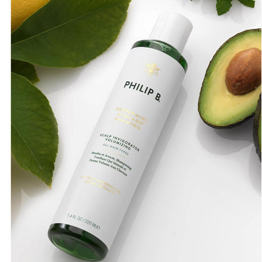 philipb薄荷牛油果丰盈净彻洗发水220ml