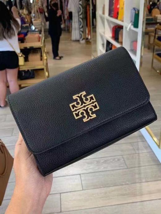 toryburchtbbrittencombo金属双tlogo翻盖斜跨包一包两用