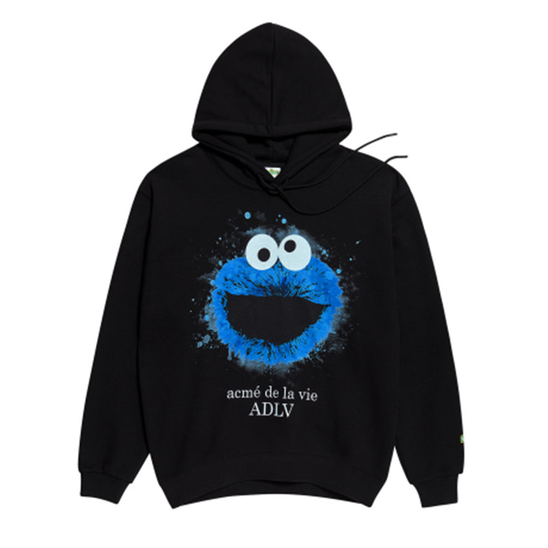 acme de la vie hoody big cookie monster 连帽卫衣