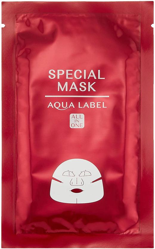 aqualabel资生堂水之印滋润补水特殊面膜4片装