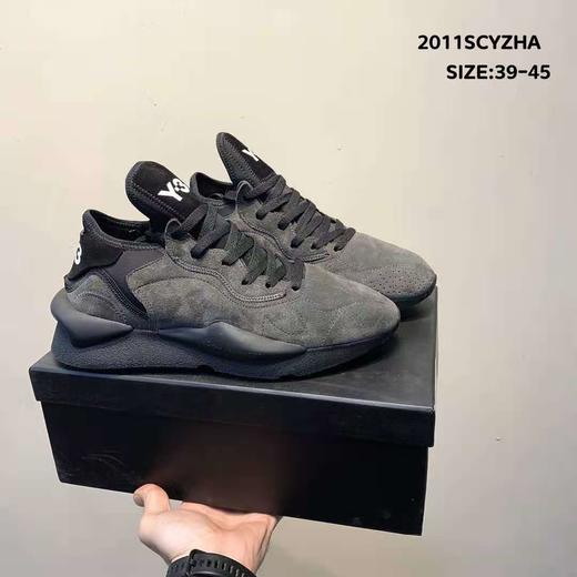 阿迪达斯y3情侣慢跑鞋 临