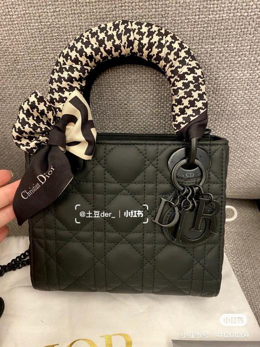 lady dior uitra matte 2019新款磨砂黑戴妃