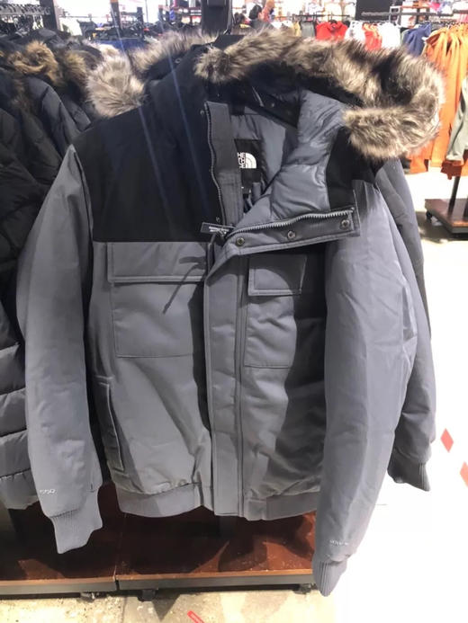 the north face 北面羽绒服男加厚毛领帽可拆口袋蓬松