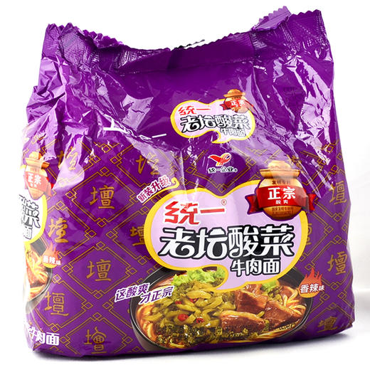 (107638)统一|老坛酸菜牛肉面(香辣味)