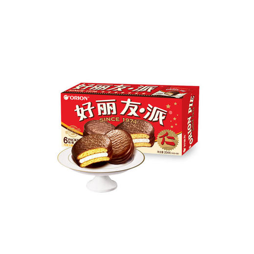 好丽友巧克力派34g*6枚