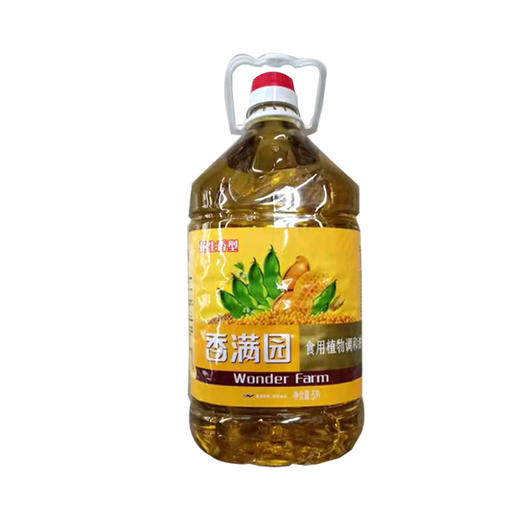 香满园花生香食用调和油5l桶