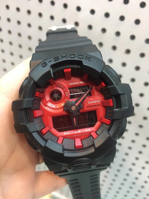 卡西欧官网限量新款纪念款 火影款,g-shock,ga-700运动手表 casio男士