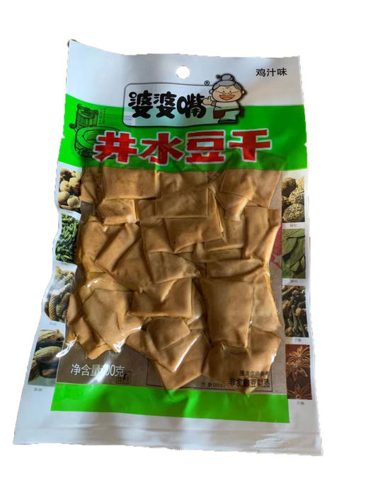 100g 婆婆嘴 井水豆干鸡汁味