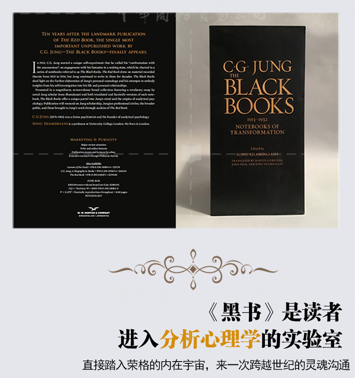 中商原版荣格黑书七卷集英文原版theblackbooksslipcasededitionvol