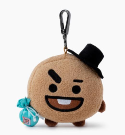 韩国line friends可爱 公仔 bt21 shooky韩服版baekcharm娃娃