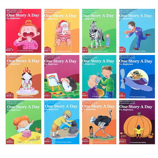 earlyreader365个每天一个磨耳朵晚安故事图书36岁英文原版绘本
