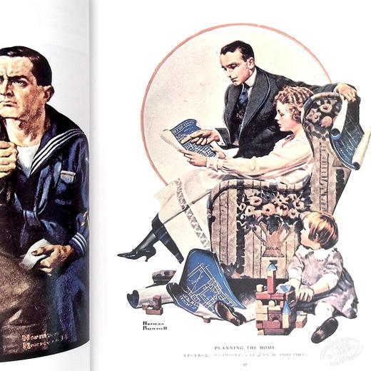 中商原版诺曼洛克威尔封面画集星期六晚邮报杂志的时代normanrockwell