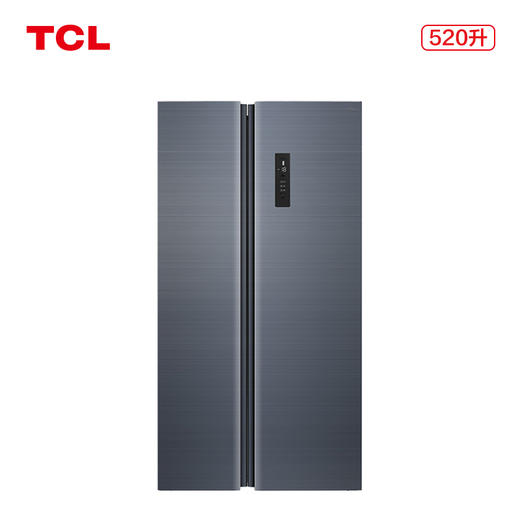 tcl冰箱tcl520p5s星云蓝520升变频对开风冷冰箱