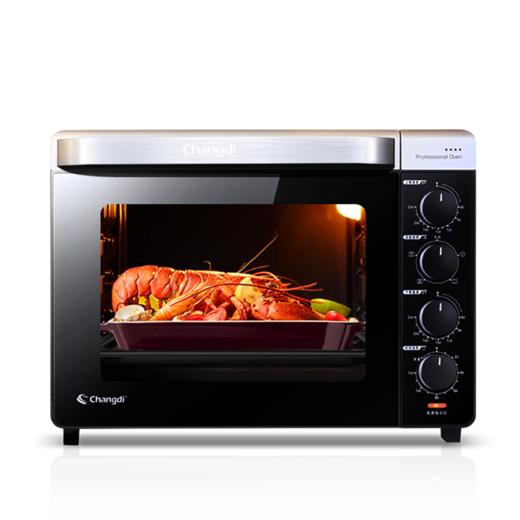长帝crtf32k搪瓷烤箱家用烘焙多功能全自动小型电烤箱32升大容量