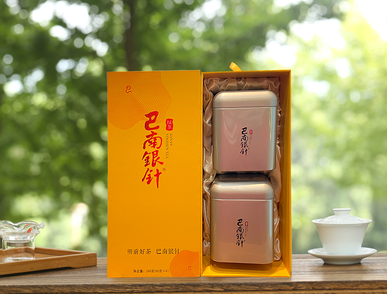 2022新茶重庆茶业巴南银针240g高山绿茶叶新茶明前茶礼品茶新茶