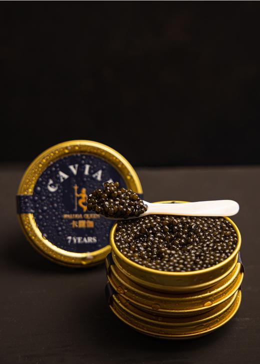 卡露伽kaluga品牌7年鱼子酱 7 years caviar(西伯利亚鲟鱼子酱 10g