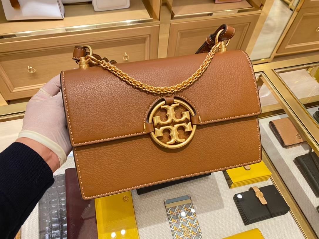 tory burch 专柜新款 miller风琴包 大号 美派优选