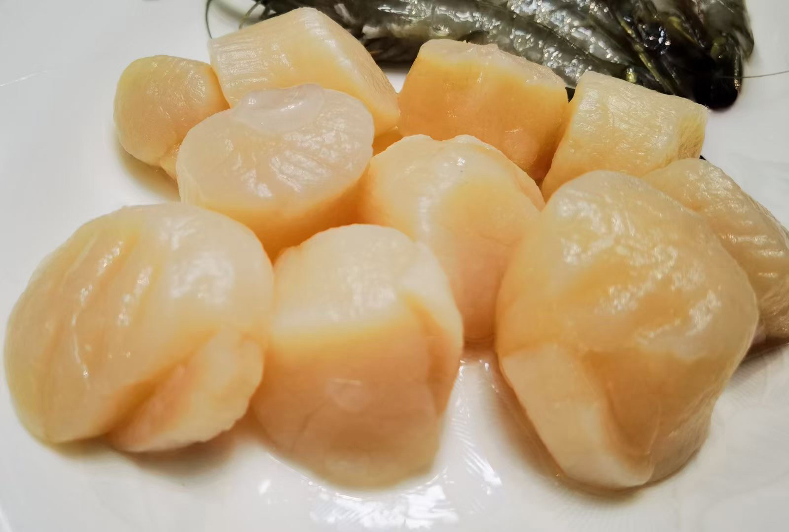 刺身级北海道帆立贝柱运费顺丰到付