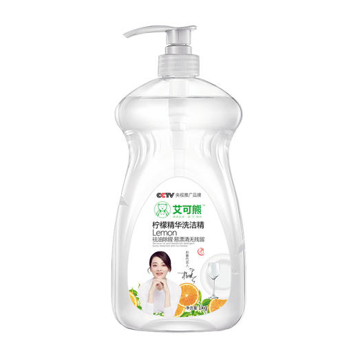 艾可熊柠檬精华洗洁精1kg