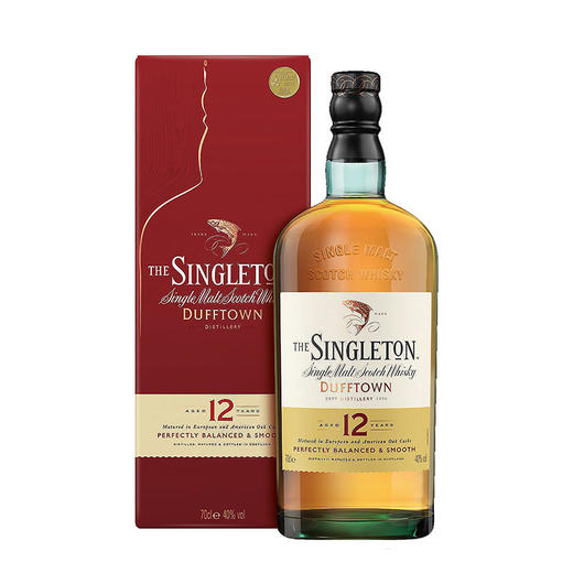 singleton苏格登达夫镇12年单一麦芽苏格兰威士忌700ml