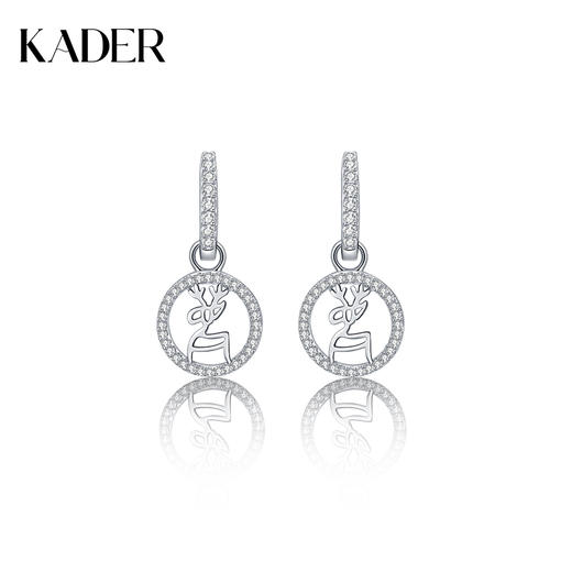 kader/卡蒂罗&甲骨文系列 纯银耳钉女高级感耳环ins小众设计耳饰