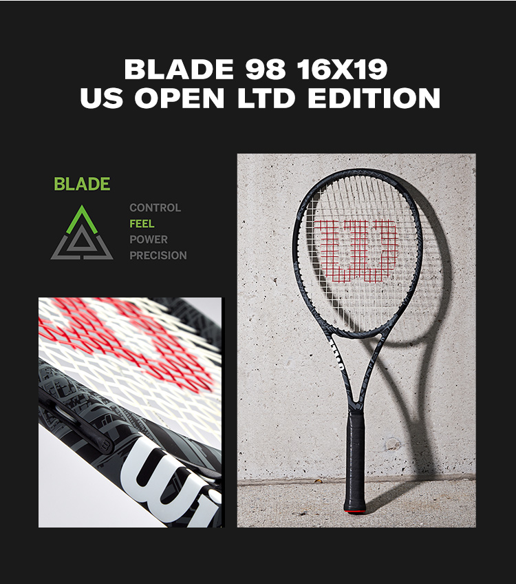2021美网限定款wilsonblade98clash100网球拍