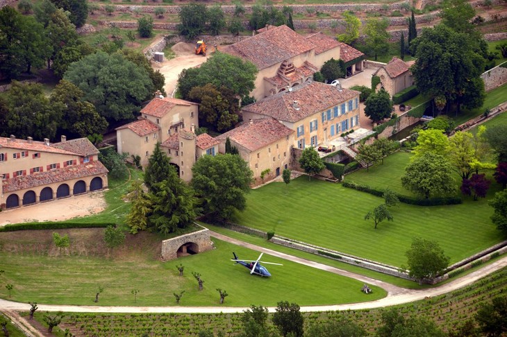 米拉沃桃红葡萄酒 chateau miraval cotes de provence rose france