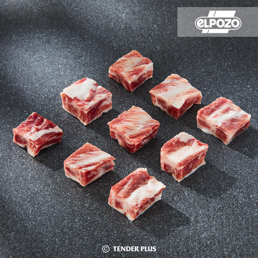 西班牙elpozo橡木黑猪腩排1kg