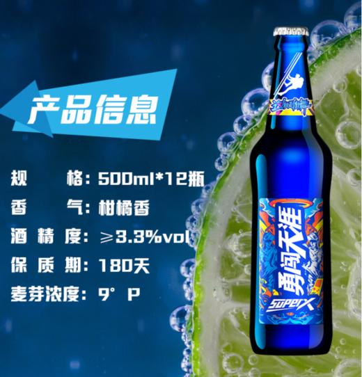 雪花啤酒勇闯天涯super x(瓶装 500ml