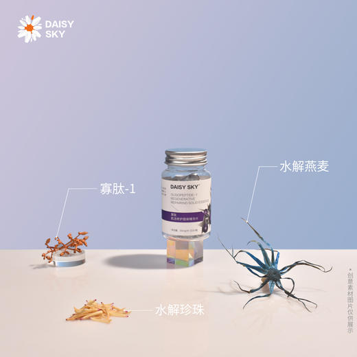 会员专享daisysky雏菊的天空丨寡肽冻干粉片22片瓶