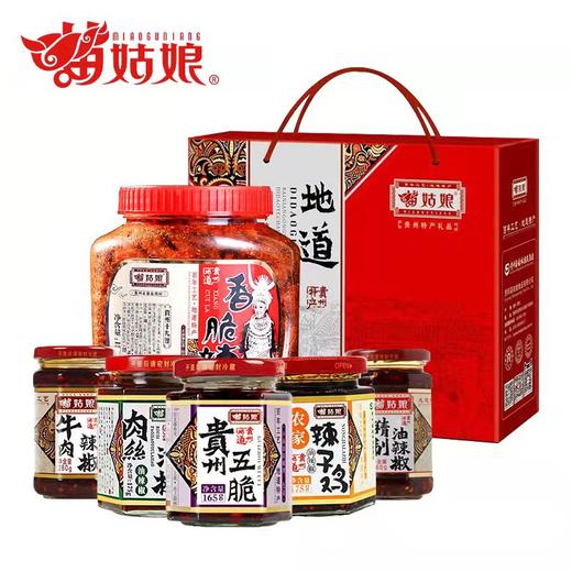 苗姑娘6瓶6口味辣酱大礼盒