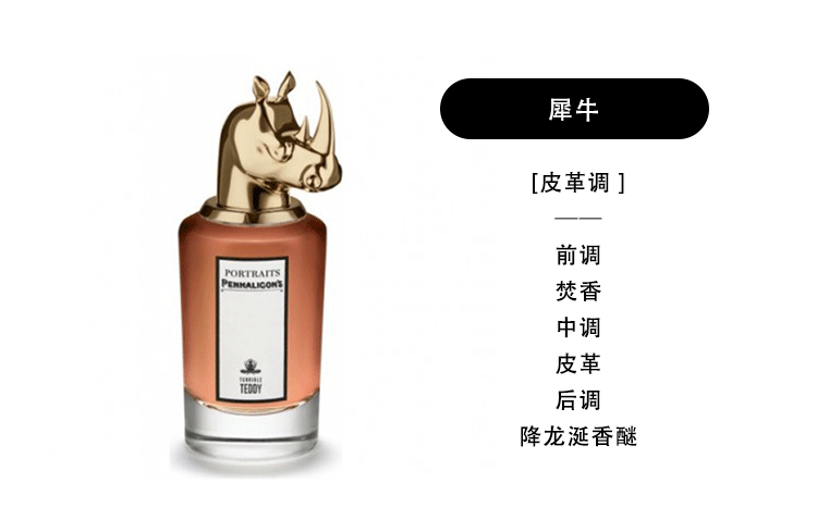 潘海利根体验装可怕的泰迪犀牛penhaligonsterribleteddy2019