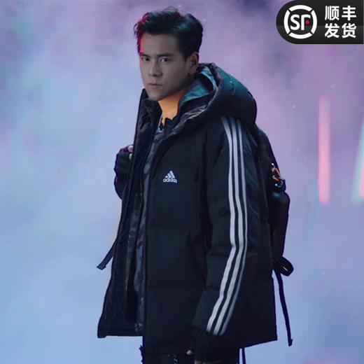 adidas阿迪达斯男装2020秋冬新款彭于晏同款休闲羽绒服外套gf0098/gf