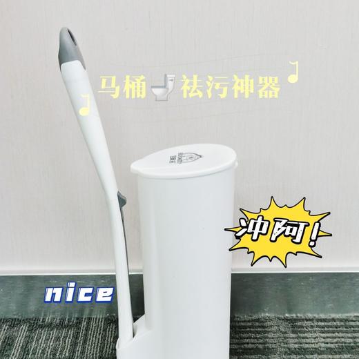 宝家洁一次性马桶刷套装（主杆+底座+刷头64枚） 商品图0