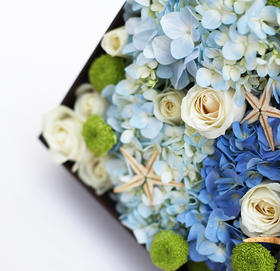 海洋之心 Heart Of The Ocean——镇店爆款-全国鲜花速递同城鲜花店配送生日花北京上海杭州广州深圳订花送花